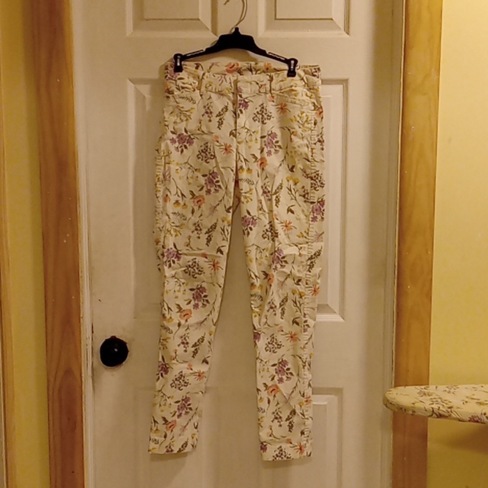Floral Straight Jeans